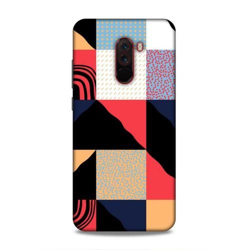 Xiaomi Pocophone F1 Uyumlu Kılıf Insomnia (16) Kalın Kılıf Siyah Kırmızı