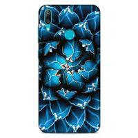 Lopard Huawei Y7 Prime 2019 Uyumlu Kılıf Bahar (1) Kılıfı Mavi
