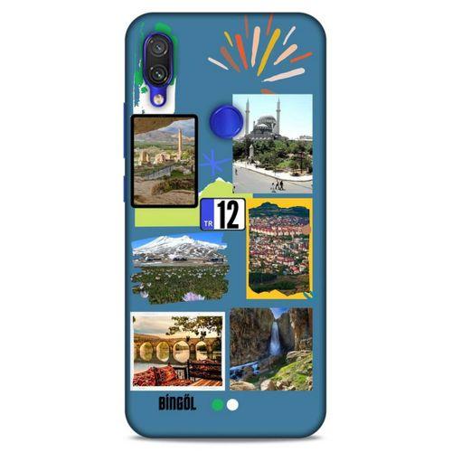 Lopard Xiaomi Redmi Note 7 Pro Uyumlu Kılıf Şehirli ※ (12) Bingöl Koruyucu Silikon