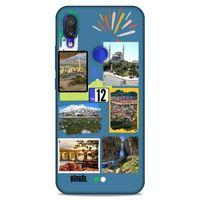 Lopard Xiaomi Redmi Note 7 Pro Uyumlu Kılıf Şehirli ※ (12) Bingöl Koruyucu Silikon