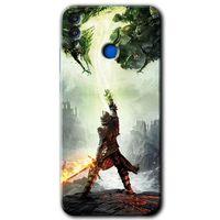 Potkal Hediye Fabrikası Honor 8c Kılıf HD Desen Baskılı Arka Kapak - Dragon Hunter