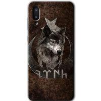 MRCİLETİSİM Samsung Galaxy A02 Kılıf Baskılı Kapak - Bozkurt Göktürk +Tam Ekran Koruyucu