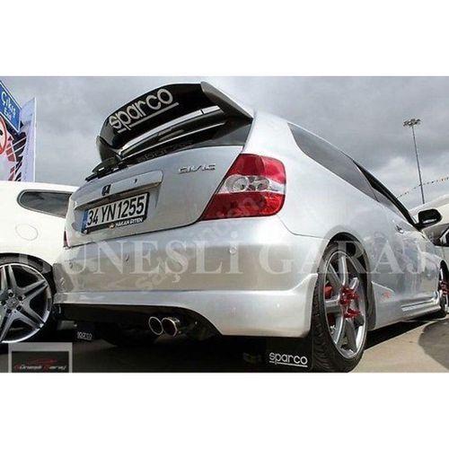 Honda 2002 Uyumlu - 2006 Hatchback Typer Çift Kat Spoiler (Fiber)