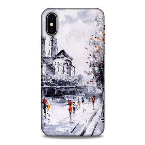 Cityx (22) Apple iPhone XS Kılıf Silikon Kapak Desenli