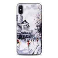 Cityx (22) Apple iPhone XS Kılıf Silikon Kapak Desenli