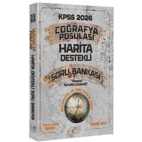 2026 KPSS Coğrafya Pusulası Harita Destekli Soru Bankası CBA Yayınları