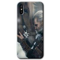 MRCİLETİSİM Xiaomi Redmi 9A Kılıf Kapak - Kadim Dost +Hayalet Ekran Yandan Gözükmez