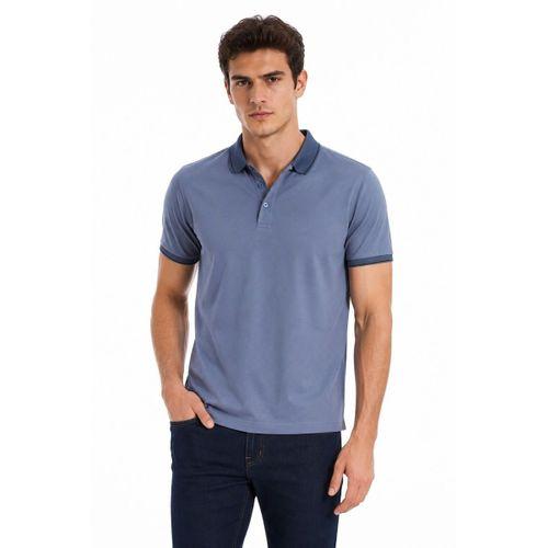 Erkek Polo Yaka Kısa Kollu Tişört Regular Kalıp T6092 BGL-ST05550