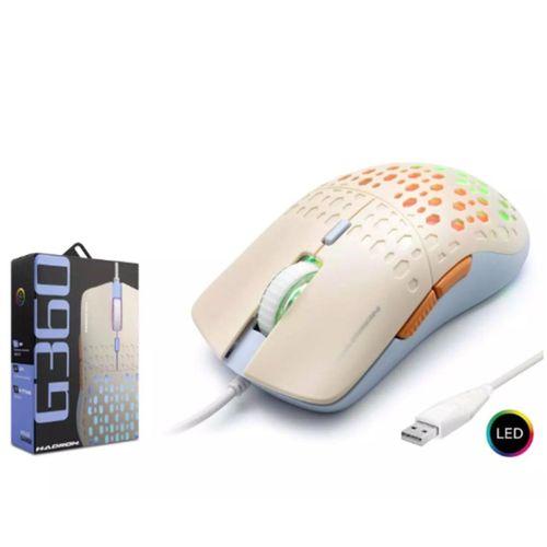 Hadron G360 Rgb 6 Buttons Usb 3600 Dpı Oyuncu Mouse (1,40cm Kablo Uzunluğu)