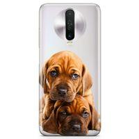 Xiaomi Redmi Poco X2 Kılıf Amstaff Dachshund Arka Kapak Koruma Desenli Full Koruyucu
