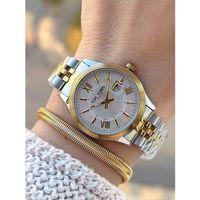 Tom Jones Çelik Kordon Kararma Renk Atma Yapmaz 3 Atm Suya Dayanıklı Kadın Kol Saati BTJ.YN10105.3