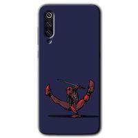 MRCİLETİSİM Xiaomi Mi 9 SE Kılıf HD Desen Baskılı Arka Kapak+Temperli Cam - DeadPool 3