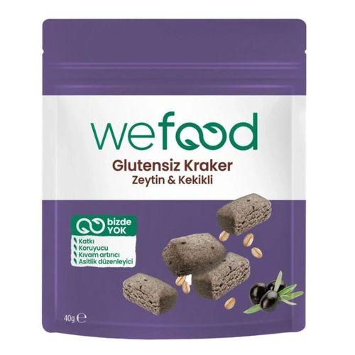 Wefood Zeytinli Kekikli Kraker 40 Gr