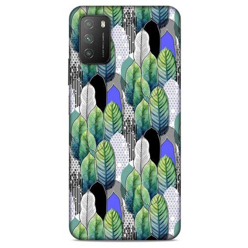 Lopard Xiaomi Poco M3 Uyumlu Kılıf Botanix (82) Soft Silikon Kılıf