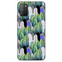 Lopard Xiaomi Poco M3 Uyumlu Kılıf Botanix (82) Soft Silikon Kılıf