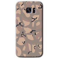 Galaxy S7 Edge Kılıf HD Desen Baskılı Arka Kapak - Kamuflaj 6