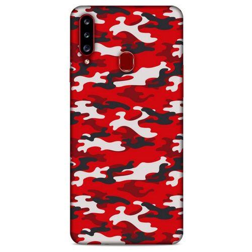 Kamuflaj 99 Samsung Galaxy A20s Kılıf Silikon Kapak