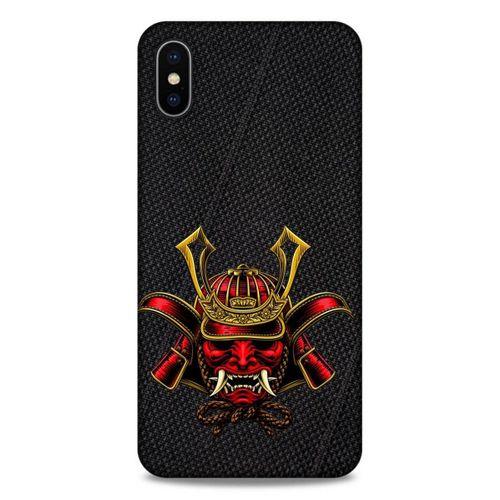 Lopard Apple iPhone XS Max Uyumlu Kılıf Tattoo's (36) Glitter Kılıf Kırmızı Şeytan