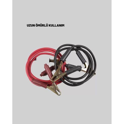 1200 Amper Akü Takviye Kablosu 2 Metre İzoleli Bakır Uçlu