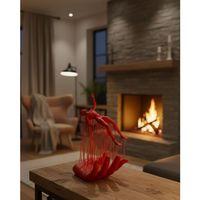 3d El İnsan Figürü Kırmızı Minimal Modern Ev Ve Ofis Dekoru 12x18 Cm