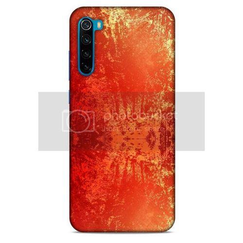 Paslı Renkler Kırmızı Samsung Galaxy A30s Kılıf