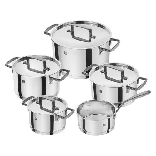 Zwilling Bellasera Black Paslanmaz Çelik Tencere Seti 5 Parça Siyah