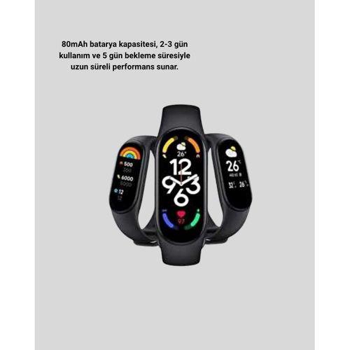 Akıllı Bileklik – Adım Sayar, Kalp Atış Ölçer, Uyku Takipli Ve Suya Dayanıklı