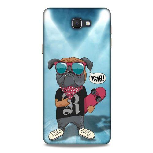 Samsung Galaxy J7 Prime Kılıf Köpek Kıyafetleri (4) Koruma Kılıfı Bulldog Fular