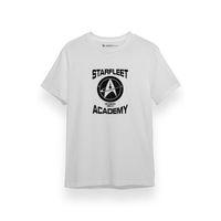 Star Trek Starfleet Academy Beyaz Kısa kol Erkek Tshirt