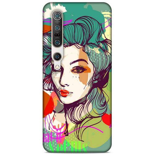 Lopard Xiaomi Mi 10 Pro Uyumlu Kılıf Sürreal Yüzler ♀ (26) Tpu Silikon Kılıf Desenli