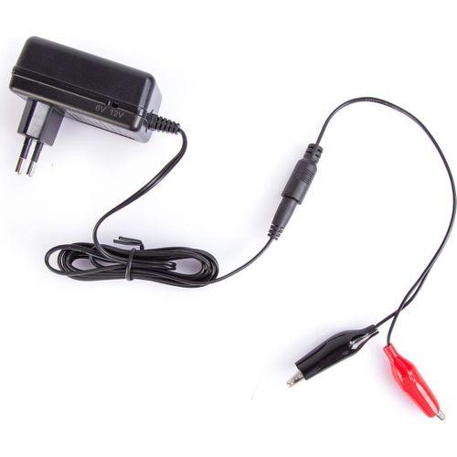 Sertec BCRW1000 6V/12V 1A Kademeli Akü Şarj Adaptö