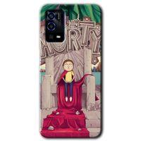 Oppo A55 Kılıf HD Desen Baskılı Arka Kapak - Morty