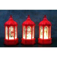 Yılbaşı Temalı Işıklı Kar Küresi Alk3218 - Lisinya