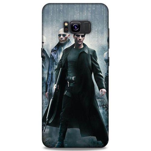 Lopard Samsung Galaxy S8 Plus Uyumlu Kılıf IMDB Film (15) Antişok Kılıf Matrix