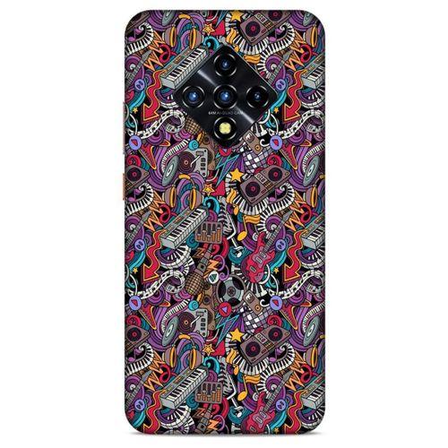 Lopard İnfinix Zero 8 Uyumlu Kılıf Retro (2) Kabı