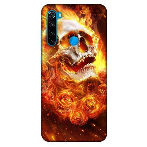 Xiaomi Redmi Note 8 Uyumlu Kılıf Motorsiklet (19) Kılıfları Kurukafa