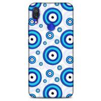 Nazarium (36) Desenli Silikon Kapak Xiaomi Redmi Note 7 Pro Kılıf