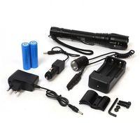 F-9010 20w Led Su Geçirmez Taktik Atlı Feneri