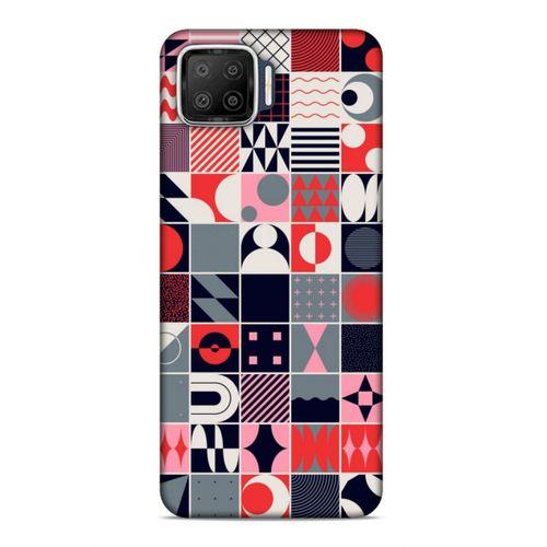 Oppo A73 Uyumlu Kılıf Insomnia (26) Tpu Silikon Kılıf Kırmızı Krem