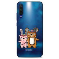 Xiaomi Mi A3 Kılıf FunnyMaX (2) Kabı Lacivert Beyaz