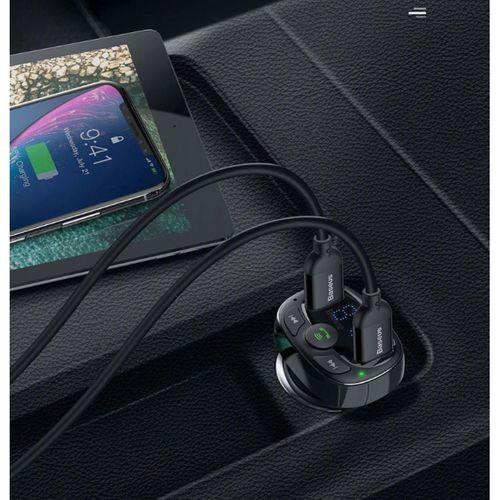Baseus Bluetooth Hızlı Şarj Özellikli Araç Kiti Mp3 Player