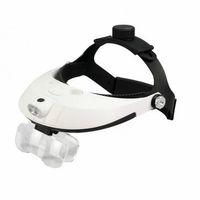 -5 Mercekli Çok Fonksiyonlu, Başlık Tip Işıklı Büyüteç 81001h