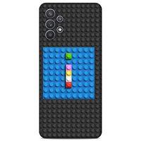 Lopard Samsung Galaxy A32 Uyumlu Kılıf BloX (20) Koruyucu Kılıf İ Harfi