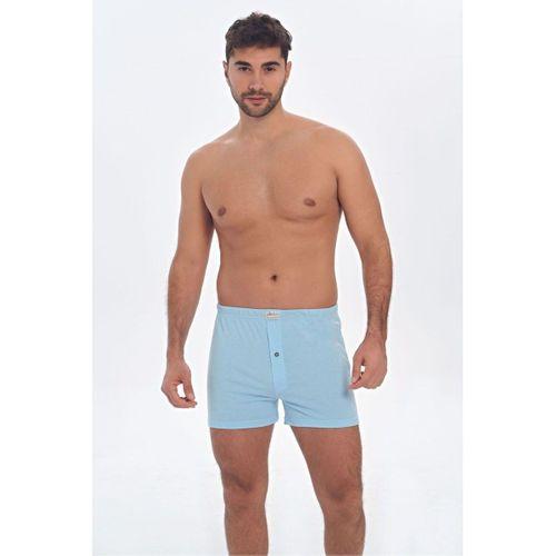 Erkek Pamuklu Önden Düğmeli Klasik Bokser