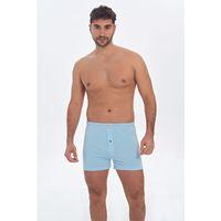 Erkek Pamuklu Önden Düğmeli Klasik Bokser