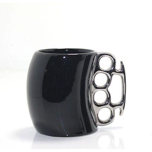 Porselen Muşta Tasarımlı Kupa Bardak