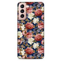 Lopard Samsung Galaxy S21 Uyumlu Kılıf Botanix (10) Full Koruma Kılıfı