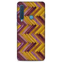 Lopard Samsung Galaxy A9 2018 Uyumlu Kılıf Wood'X (35) Fit Design Kılıf Baskılı