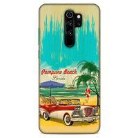 Retro (16) Desen Kalın Kılıf Renkli Xiaomi Redmi Note 8 Pro Kılıf