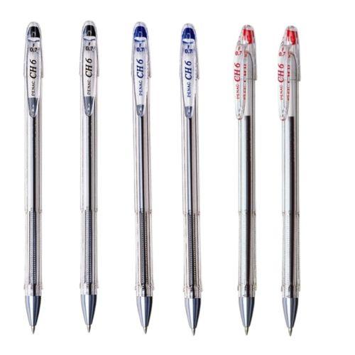 PENAC TÜKENMEZ CH6 ( 2 SİYAH-2 MAVİ-2 KIRMIZI) 1.0 mm ( Altı Adet )